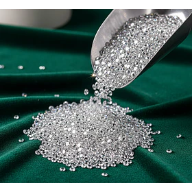 Lote 23 Diamantes natural de 2.1mm a 2.2mm 