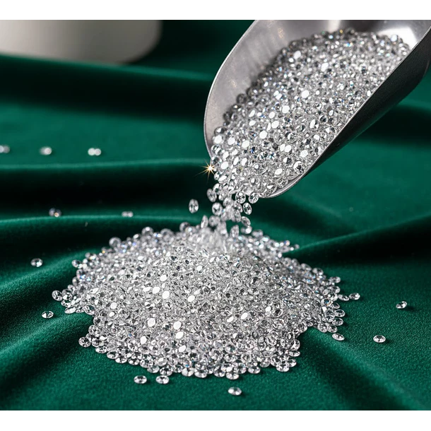 Lote 23 Diamantes natural de 2.1mm a 2.2mm 