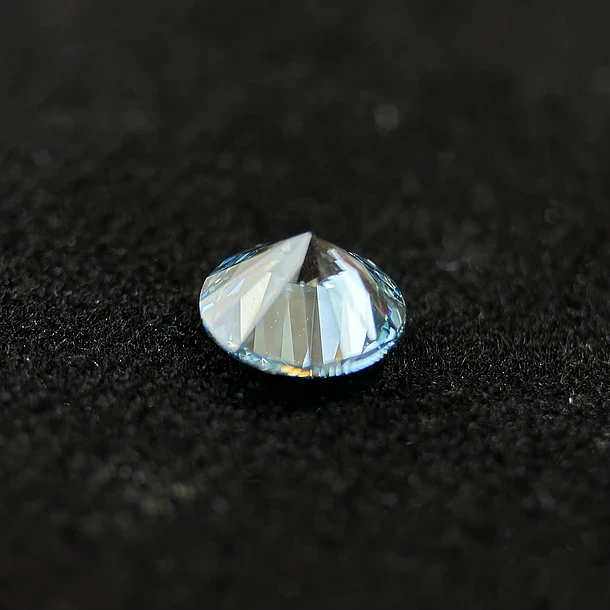 Diamante azul de laboratorio IGI-0.53ct-5.21x5.25x3.20mm 3