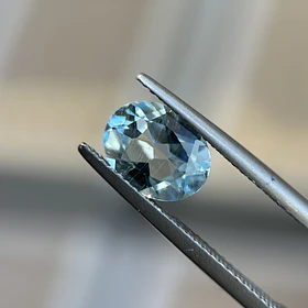 Topacio azul–2.54ct–9x7mm