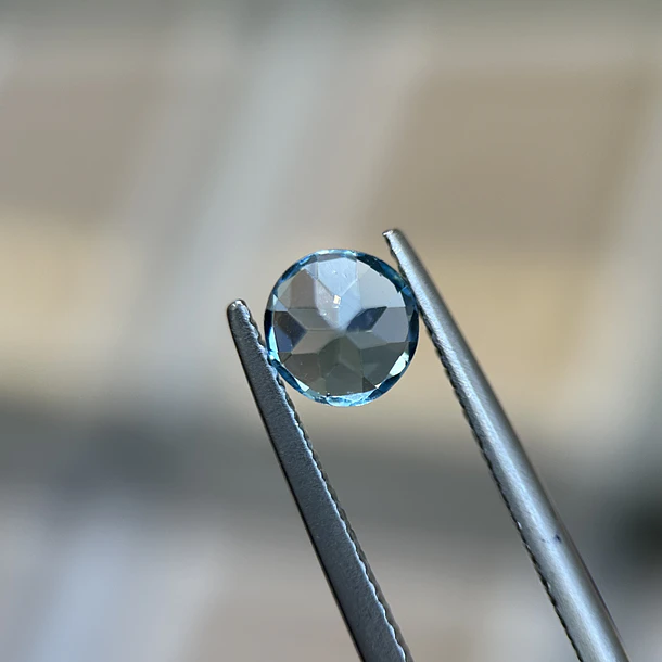 Topacio azul–1.17ct–6mm 3