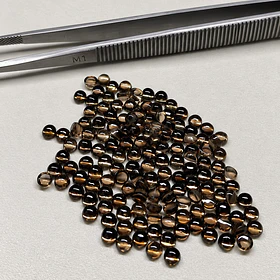 Cuarzo ahumado–0.14ct–3mm