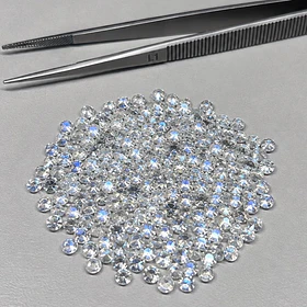 Piedra luna–0.15ct–3mm