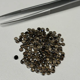 Cuarzo ahumado–0.129ct–3mm