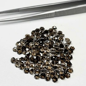 Cuarzo ahumado–0.18ct–3x3mm