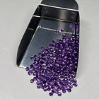 Amatista morada–0.072ct–3mm 2