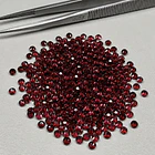 Granate rojo–0.12ct–2.6mm 1