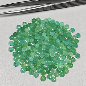 Crisoprasa–0.15ct–3mm