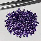 Amatista morada–0.14ct–3mm 1