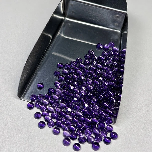 Amatista morada–0.14ct–3mm 2