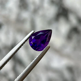 Amatista morada-1.115ct-8x6mm