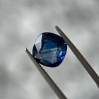 Zafiro azul GIA AIG-4.07ct-9.51x9.35x4.57mm 1
