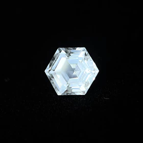PAR (2) Topacio blanco-2.23ct-7x7mm- COPIAR