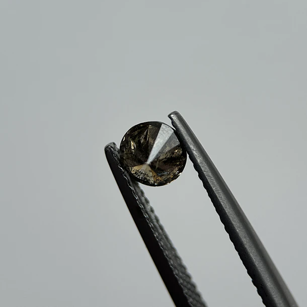 Salt and pepper-0.66ct-5.51x3.33mm 3