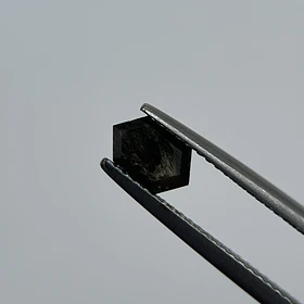 Salt and pepper-0.71ct-7.2x4.42x2.24mm