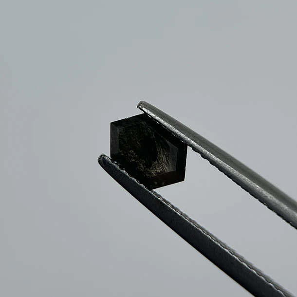 Salt and pepper-0.71ct-7.2x4.42x2.24mm 1