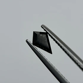 Salt and pepper-0.58ct-7.09x4.65x2.78mm