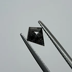 Salt and pepper-0.74ct-7.11x5.80x2.83mm 1