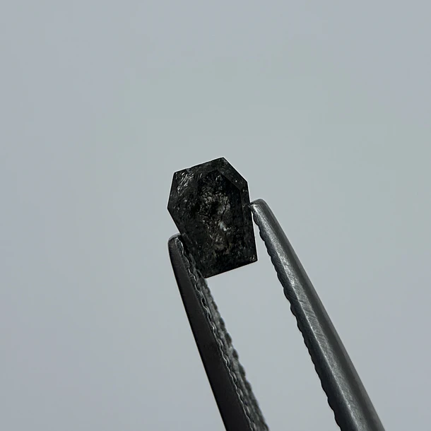Salt and pepper-0.56ct-5.31x4.05x2.28mm 3