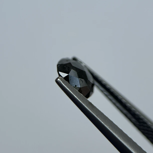 Salt and pepper-0.89ct-6.62x5.21x2.90mm 2