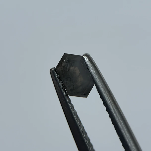 Salt and pepper-0.545ct-6.16x3.74mm 3