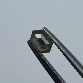 Salt and pepper-0.545ct-6.16x3.74mm