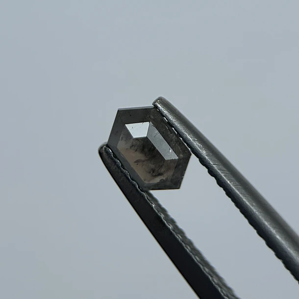 Salt and pepper-0.545ct-6.16x3.74mm 1