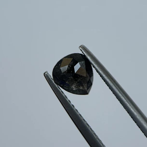 Salt and pepper-0.89ct-6.54x5.89x2.78mm 1