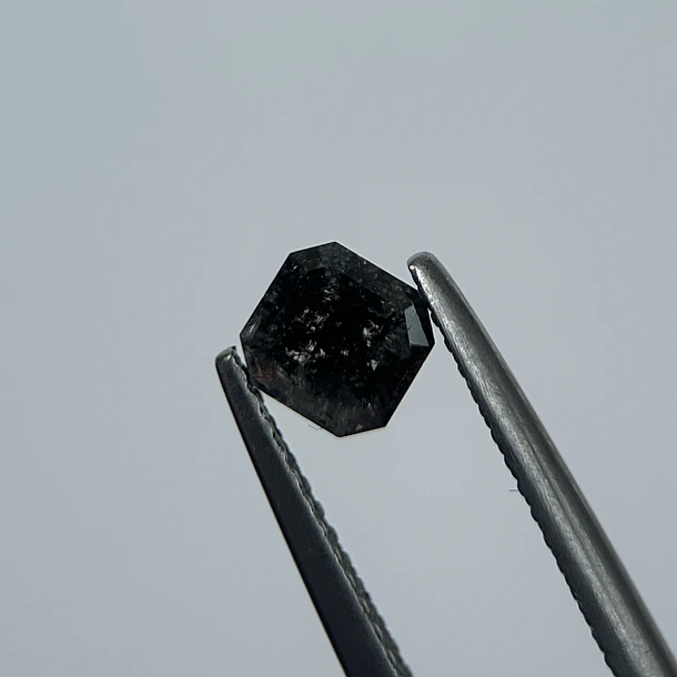 Salt and pepper-0.65ct-5.03x4.86x2.45mm 3