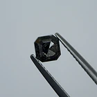 Salt and pepper-0.65ct-5.03x4.86x2.45mm 1