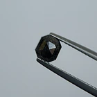 Salt and pepper-0.86ct-5.54x5.14x2.8mm 1