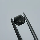 Salt and pepper-0.73ct-5.94x4.82x2.78mm 3