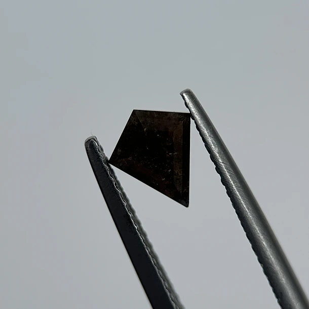 Salt and pepper-0.83ct-7.24x6.21x2.95mm 3