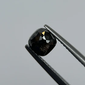 Salt and pepper-1.265ct-5.74x5.60x5.59mm