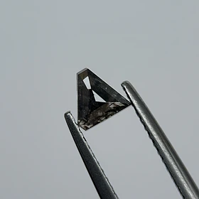Salt and pepper-0.51ct-5.17x5.39x2.20mm