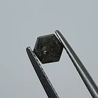 Salt and pepper-0.79ct-4.73x4.76x3.50mm 3