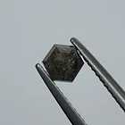 Salt and pepper-0.79ct-4.73x4.76x3.50mm 1