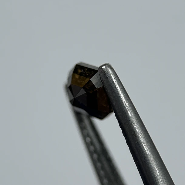Salt and pepper-0.88ct-5.08x5.04x3.29mm 2