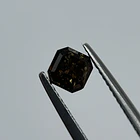 Salt and pepper-0.88ct-5.08x5.04x3.29mm 1