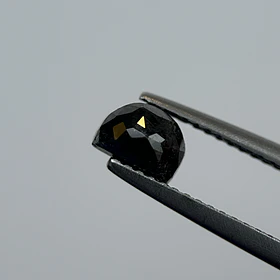Salt and pepper-0.82ct-5.91x4.38x3.14mm