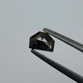 Salt and pepper-0.735ct-5.58x4.13x2.88mm