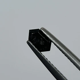 Salt and pepper-0.42ct-6.07x3.17x2.31mm