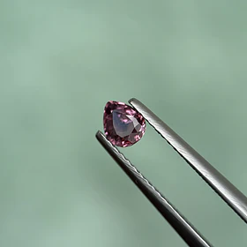 Zafiro pastel-0.398ct-4.83x4.10x2.49mm