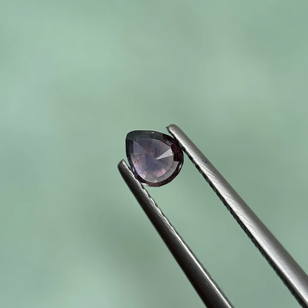 Zafiro pastel-0.398ct-4.83x4.10x2.49mm 3