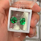 Esmeralda colombiana trapiche-5.81ct-13.2x10mm 3