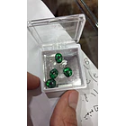 Esmeralda colombiana trapiche-3.30ct-10.8x8.2mm 2