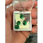 Esmeralda colombiana trapiche-3.40ct-10.1x9mm 3
