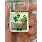 Lote de Esmeraldas colombianas trapiche-5.78ct 3