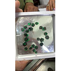 Lote de esmeraldas colombianas trapiche-33.36ct 1