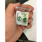 Esmeraldas colombiana trapiche-7.01ct-13.9x12.5mm 2